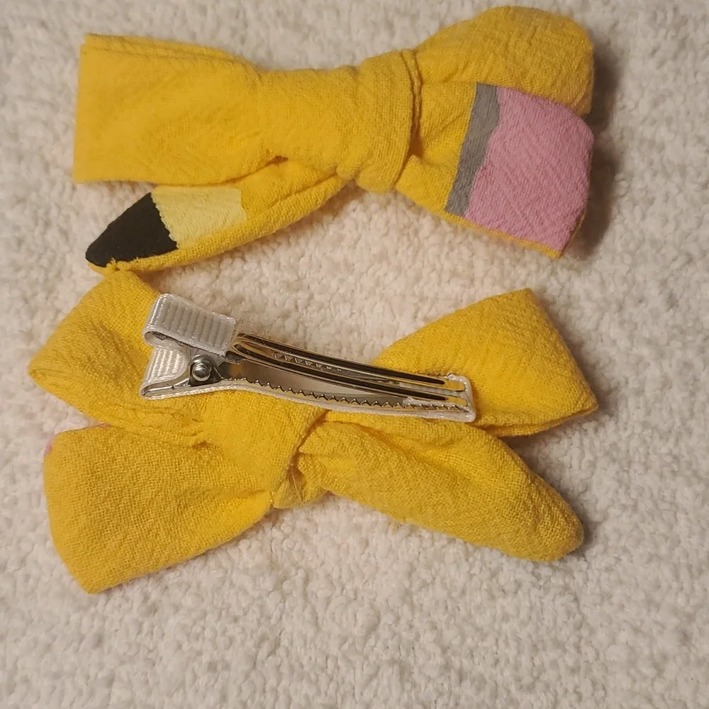 Pencil Hair Clips